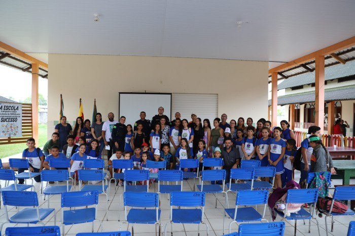 Projeto PMAC nas escolas chega a Porto Acre 