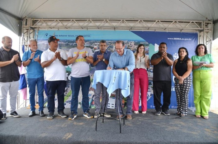 Governo do Estado autoriza obra de calçamento rural na Serra