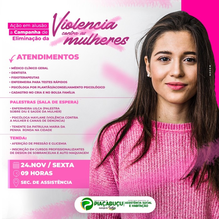 Creas de Piaçabuçu Promove Ação “Encontro de Mulheres” nesta sexta-feira (24)