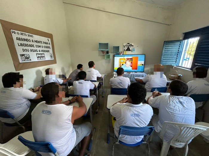 IV Jornada da Leitura no Cárcere: Paraíba é o estado com o maior número de unidades prisionais com participação ao vivo