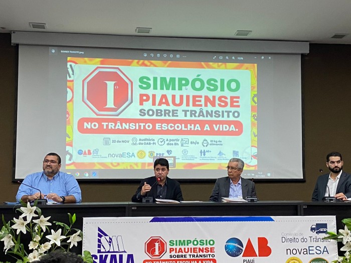 Trânsito e mobilidade urbana são temas de simpósio em Teresina