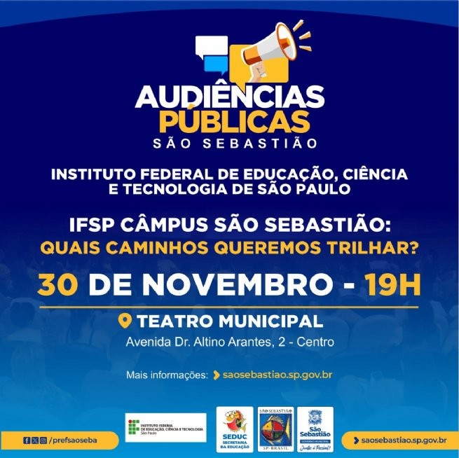 Foto: Reprodução/Prefeitura de São Sebastião - SP