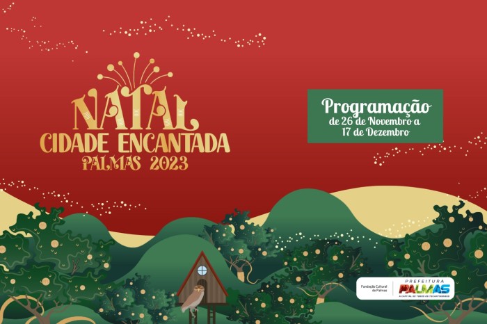 Acendimento das luzes e abertura da Vila de Natal iniciam programação de 2023