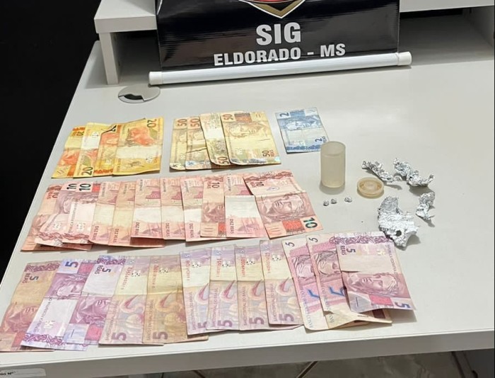 Polícia Civil cumpre mandado de busca e apreensão em “boca de fumo” e prende traficante em Eldorado