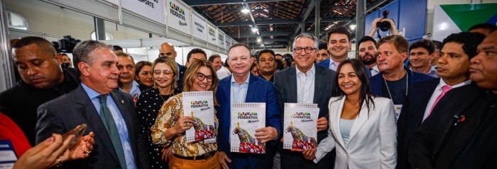 - Evento está sendo realizado no Ceprama e reúne mais de 30 representantes do Governo Federal (Foto: Brunno Carvalho)