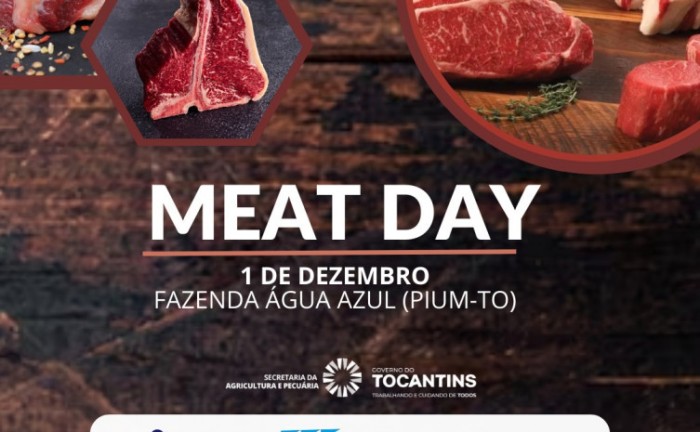 Governo do Tocantins e parceiros abrem inscrições para 1° Meat Day 