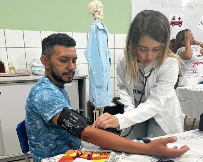 Moradores de Paulistana são beneficiados com ação promovida pelo Ceti Lucinete Santana