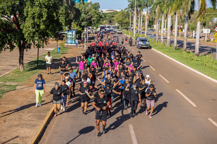 Nupav participa de corrida pelo fim da violência contra a mulher