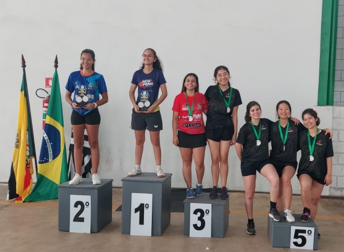 Tênis de mesa de Araçatuba é vice-campeão e medalhista em competição regional
