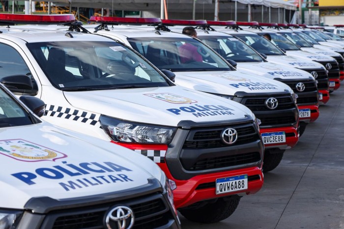 Em Parauapebas, Estado entrega 32 viaturas novas para a Polícia Militar