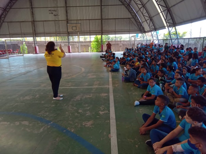Detran promove atividades com alunos da rede municipal de Teresina