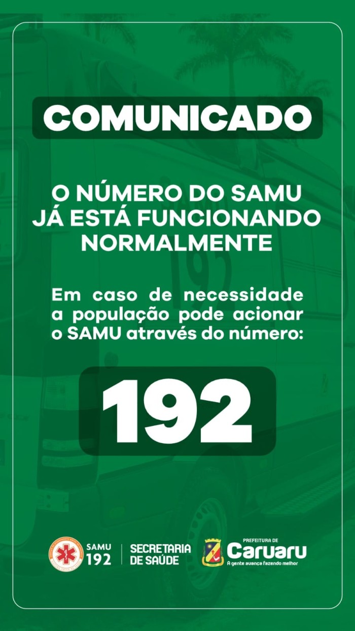 Foto: Reprodução/Prefeitura de Caruaru - PE