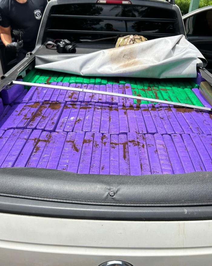 Polícias Civil e Militar apreendem mais de 1 tonelada de maconha em Ponta Porã