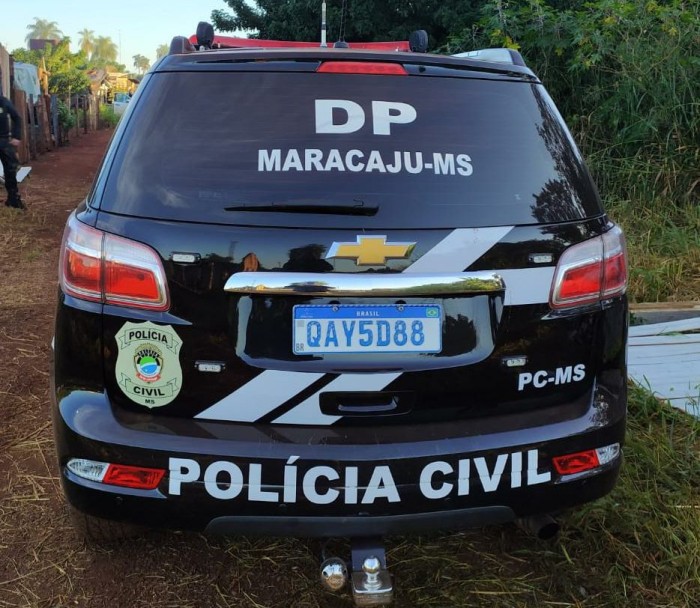 Polícia Civil realiza prisão em flagrante de indivíduo acusado de furtar casa em Maracaju