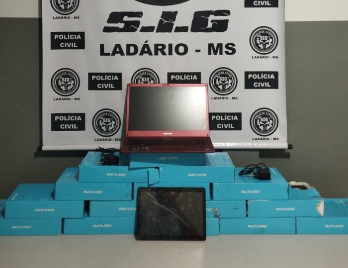 Polícia Civil recupera objetos furtados de escola em Ladário