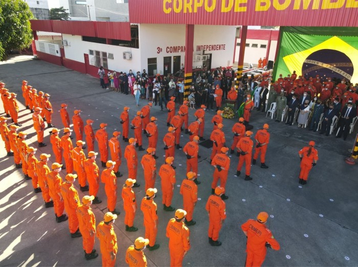 Corpo de Bombeiros e SSP-PI farão a recepção de alunos aprovados no curso de formação neste sábado (2)