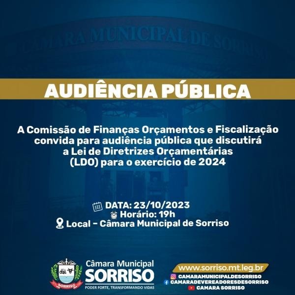 Foto: Reprodução/Câmara de Sorriso - MT