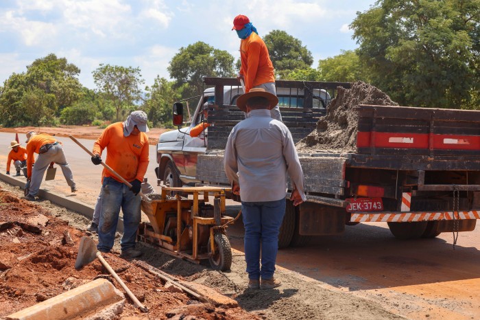 Arso 44 chega na etapa final da obra de implantação da infraestrutura viária