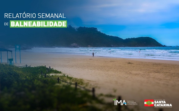 IMA divulga relatório de balneabilidade referente à semana de 27 de novembro a 1º de dezembro