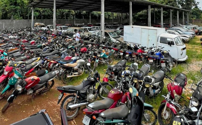 Detran realiza leilão de mais de 600 veículos em Paraíso do Tocantins