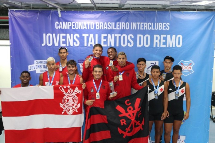 Clube Saldanha da Gama conquista duas medalhas de prata no Campeonato Brasileiro de remo