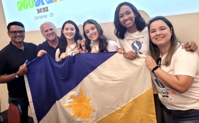Estudantes tocantinenses são premiadas na Olimpíada Brasileira de Geografia