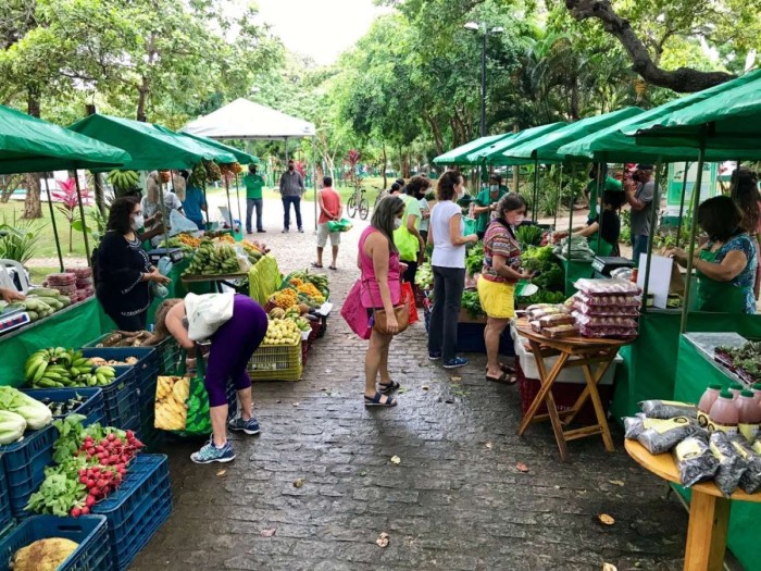 Tem Feira Agroecológica sábado na área Adahil Barreto, no Parque do Cocó