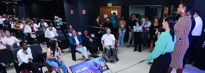Workshop marca a abertura do Acessibilidade para Todos, iniciativa estadual em alusão ao Dia Internacional da Pessoa com Deficiência