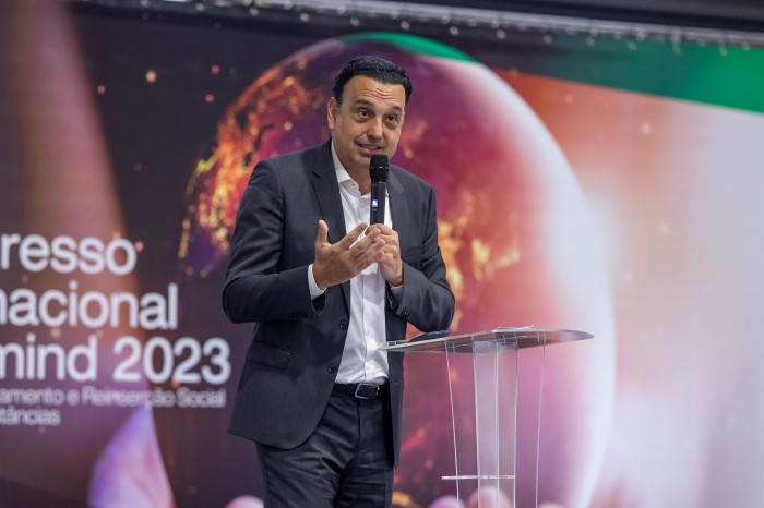 Vice-governador Felício Ramuth discursa durante evento (Foto: Cris Cunha / Governo do Estado de SP)