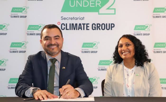 Na COP 28, governador Wanderlei Barbosa assina compromisso para zerar emissões no Tocantins até 2050