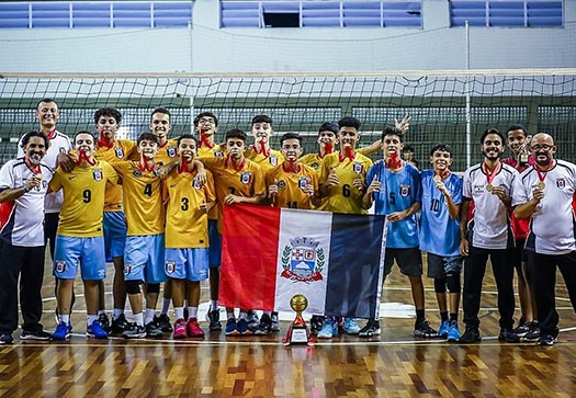 Time PG é campeão paulista de vôlei sub-15 da Série Prata
