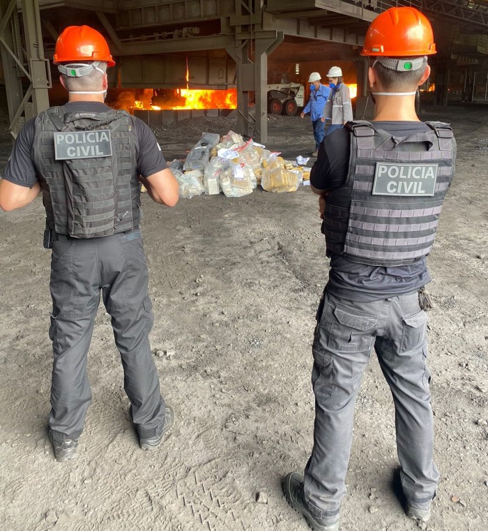 Polícia Civil incinera mais de 1 tonelada de entorpecentes em Corumbá