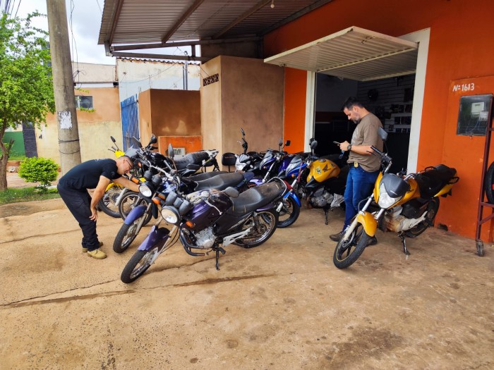 Polícia Civil apreende duas motocicletas com sinais identificadores adulterados