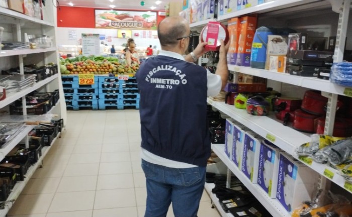 Agência de Metrologia fiscaliza mais de 12,7 mil produtos em seis municípios tocantinenses
