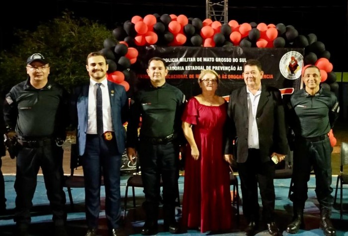 Polícia Civil participa da formatura do PROERD em Guia Lopes da Laguna