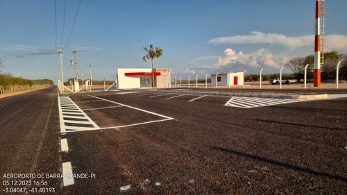Setrans conclui obra do Aeroporto de Barra Grande