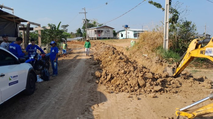 Governo amplia em quase 2 km a rede de água tratada em Marechal Thaumaturgo