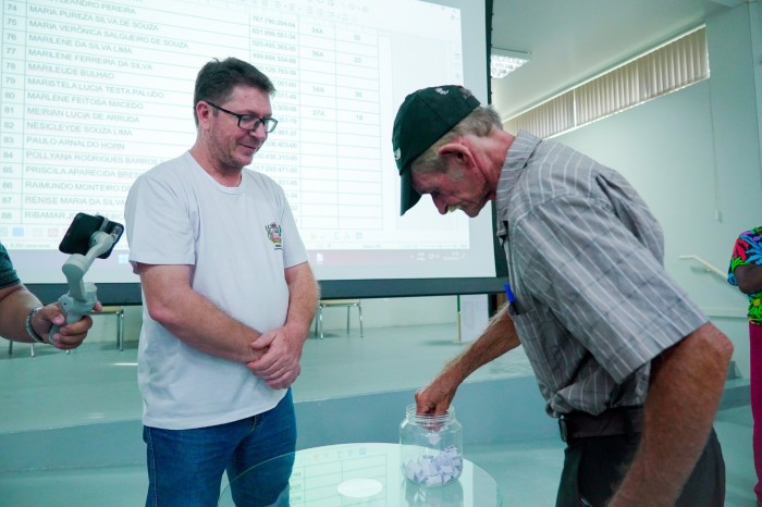 Sorteio define lotes e quadras do Programa Habitacional Sonho Meu