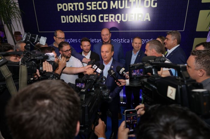 Jorginho Mello participa da inauguração do Porto Seco de Dionísio Cerqueira