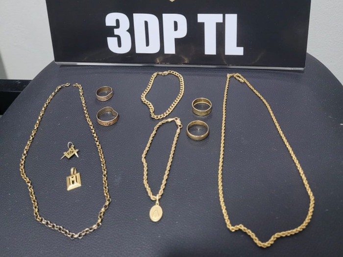 Polícia Civil recupera 40 mil reais em joias furtadas de duas residências nos bairros primaveril e Santos Dumont em Campo Grande