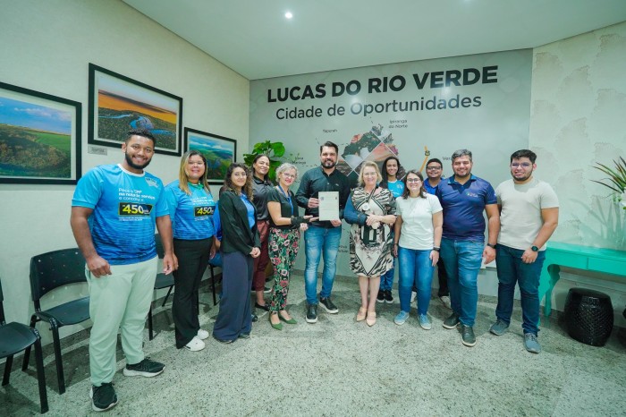 Assessoria de Comunicação da Prefeitura de Lucas do Rio Verde recebe Título Honorífico