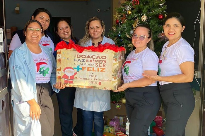 Hospital Regional do Marajó arrecada alimentos não perecíveis para o Natal Solidário