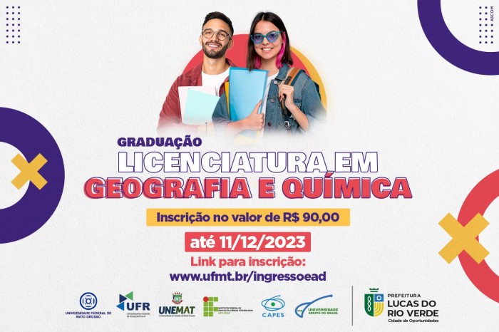 Inscrições para processo seletivo de cursos da UAB/UFMT estão prorrogadas