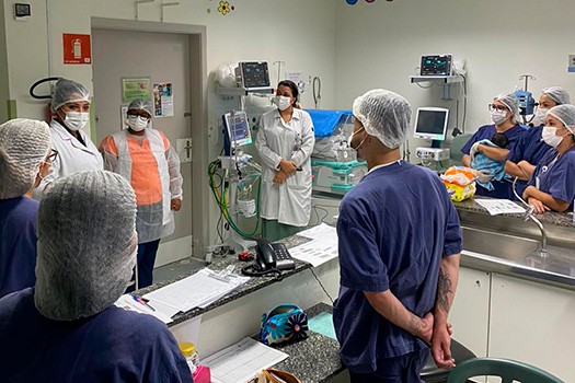 Posto de Coleta de Leite Humano é tema de capacitação no Hospital Irmã Dulce