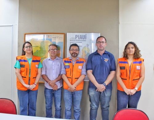 Sedec discute sistema de alerta para o período chuvoso com Defesa Civil de Teresina e de Timon