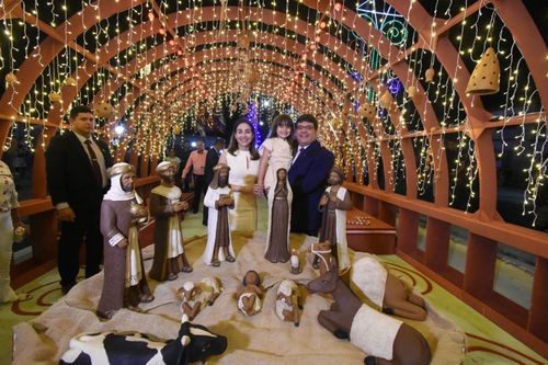 Governador Rafael Fonteles participa da abertura da decoração de Natal do Karnak