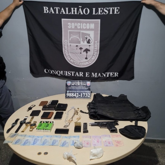 Ações das Forças de Segurança do Amazonas resultam na prisão de 38 pessoas durante o final de semana