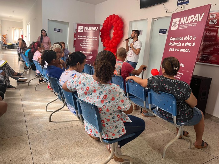 Nupav apresenta rede de proteção à mulher em situação de violência para comunidade da Arno 61