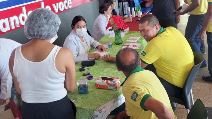 Posto de Atendimento Social realiza Dia de Saúde e Autocuidado na rodoviária de Teresina