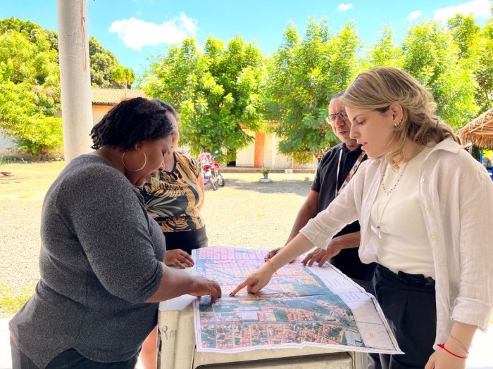 Sead inicia coleta de dados para regularização fundiária urbana do Parque Mão Santa em Teresina